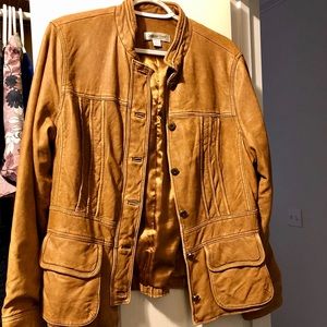 Coldwater Creek Leather Jacket